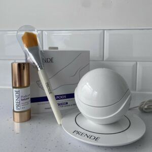 Prende hot paraffin wax orb, brush and prende oil